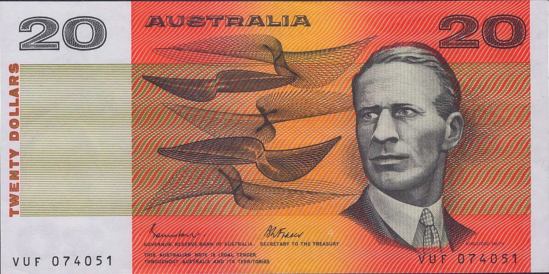 Australia 20 1984 UNC P-46/e